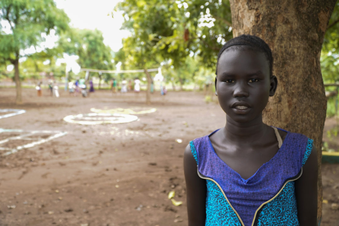 12 Year Old South Sudanese Refugee Girl Dreams Of Future Unhcr