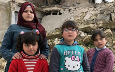 Syrian family come home to a town ravaged by war