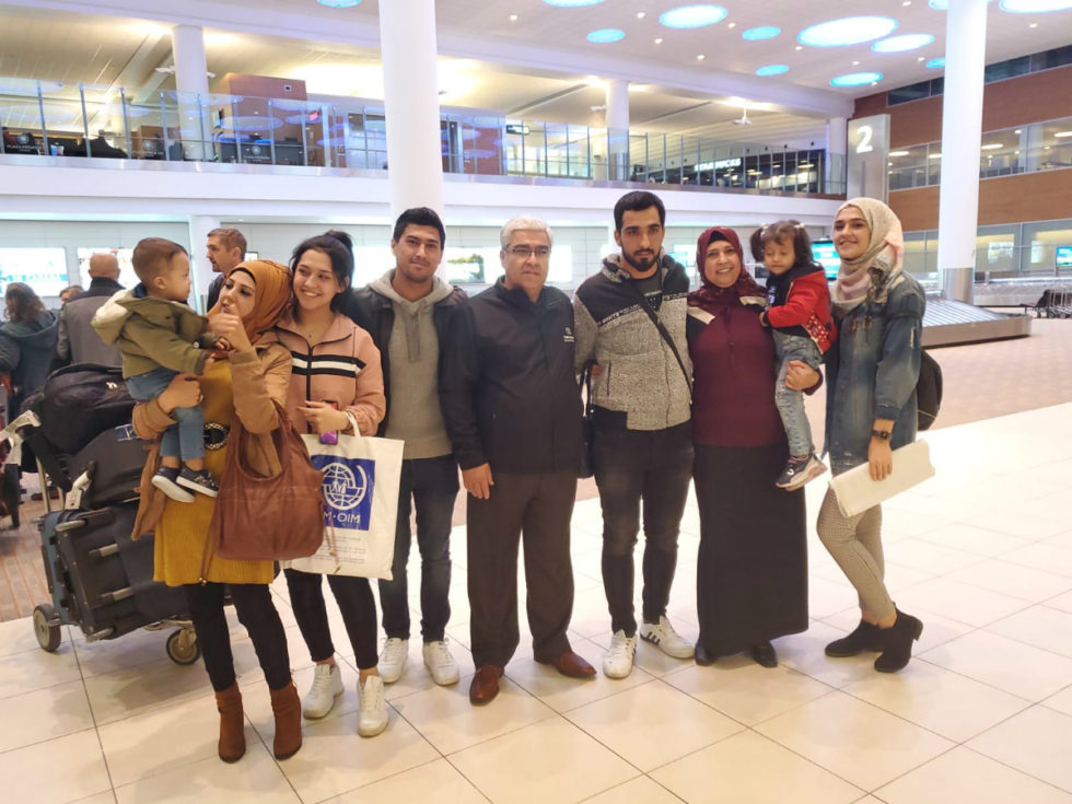 Syrian refugee family reunion at Winnipeg airport caught on viral video