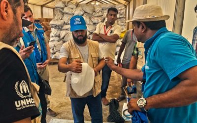 Sheikh Thani Bin Abdullah makes the largest individual contribution ever in support of UNHCR