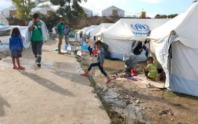 Un mois après les incendies à Moria, le HCR lance une mise en garde contre une dégradation des conditions à l’arrivée de l’hiver