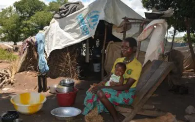 Central African Republic villagers share what little they have with refugees