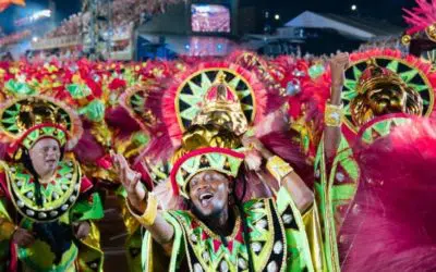 Refugees samba in Rio’s famed Carnival parade to celebrate Brazilian openness