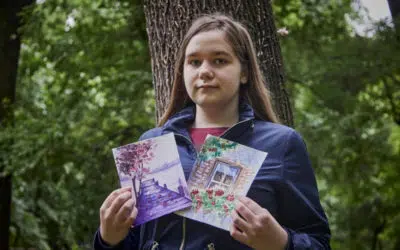 Budding Ukrainian game designer draws inspiration in Romania