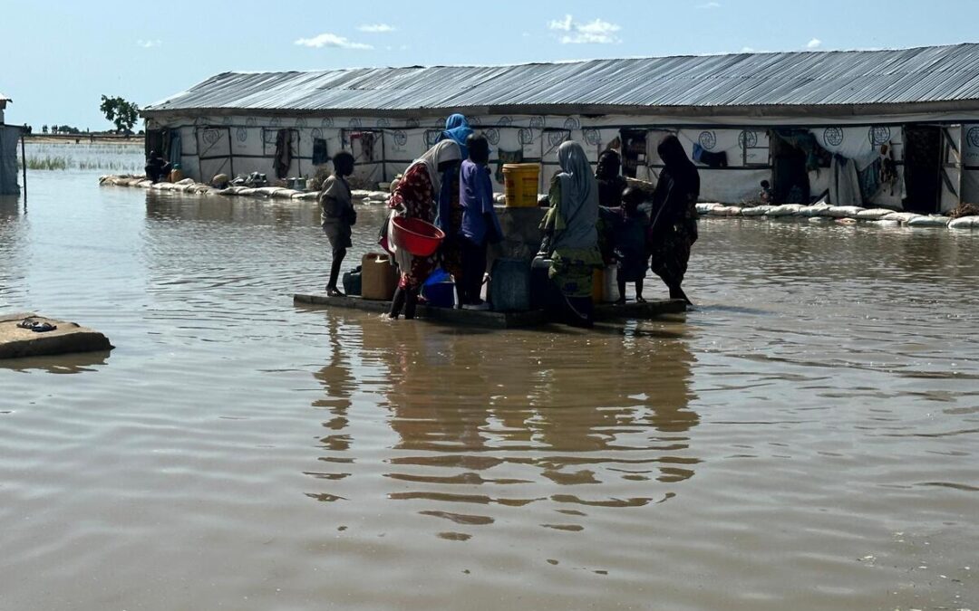 Le HCR se mobilise pour venir en aide aux victimes des graves inondations qui frappent le Nigéria