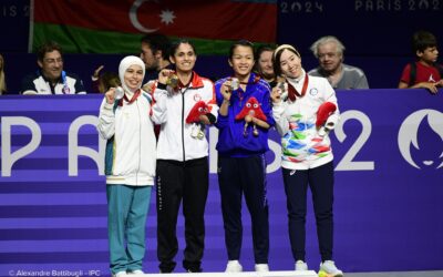 Zakia Khudadadi remporte le bronze, première médaille historique pour l’équipe paralympique des réfugiés